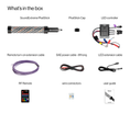 Load image into Gallery viewer, ECOXGEAR PHATSTICK 1' WHIP & CONTROLLER LED WHIP 1FT & RF CONTROLLER