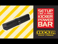 Load and play video in Gallery viewer, Kicker  KPB Powerbar Amplified All-Weather Soundbar
