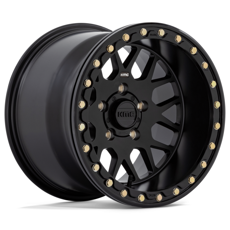 KMC GRENADE UTV BL 14X7 4X137 S-BLK 38MM