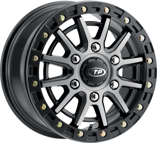 ITP SD10 GREY / BLK RING 16X7 6/5.5 6+1