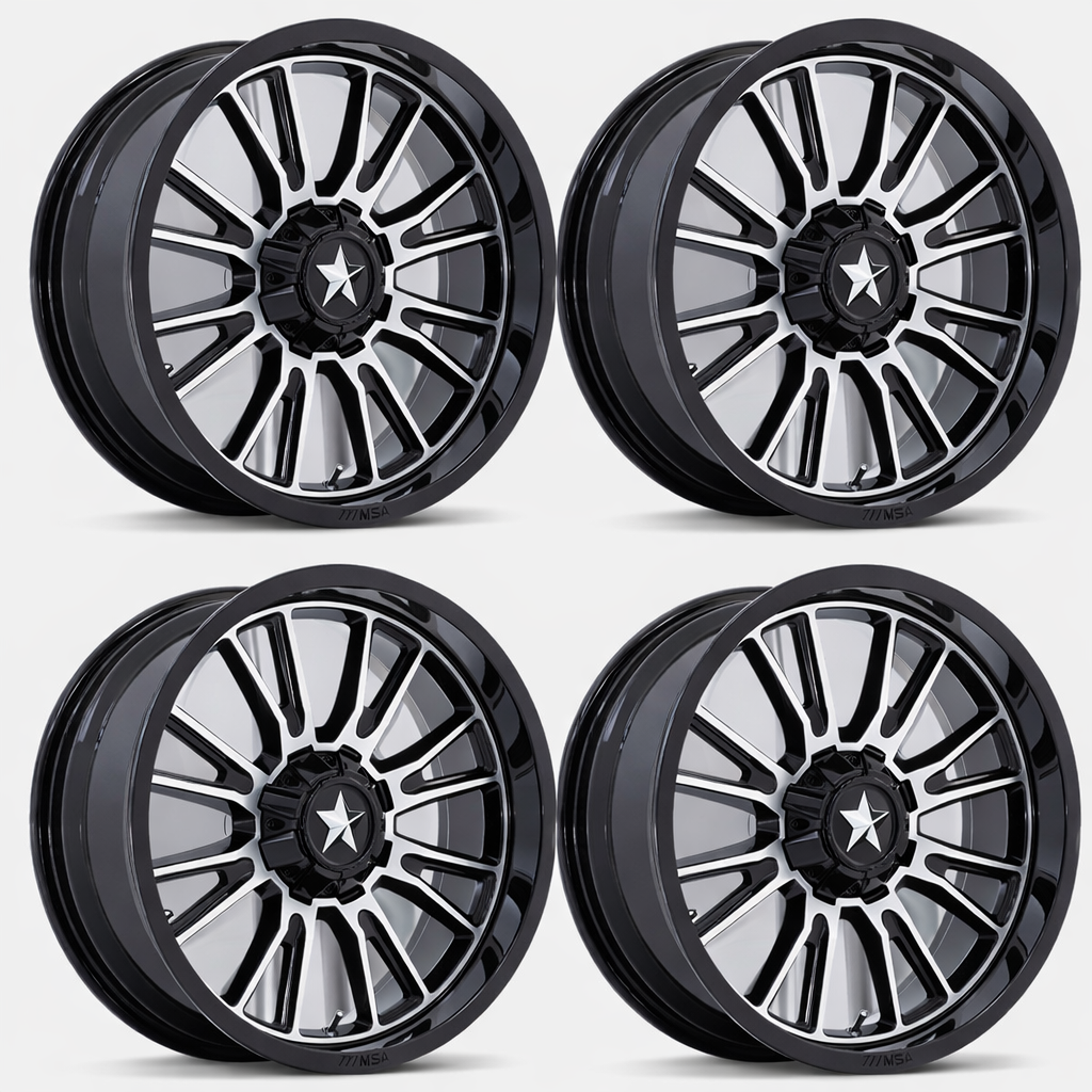 MSA ThunderLips 15" Wheels   Polaris RZR 1000 XP / Ranger XP 900/1000