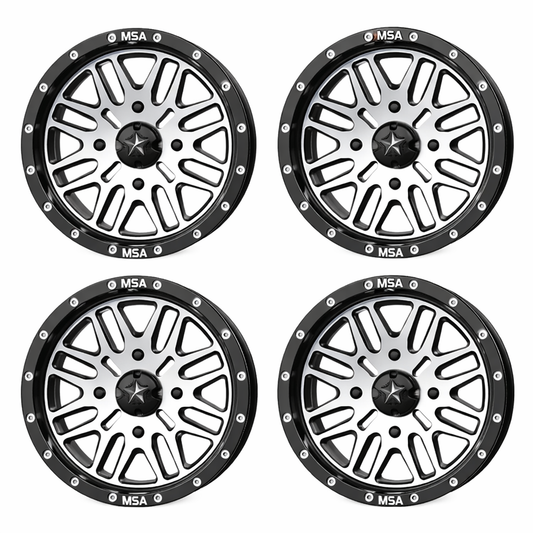 MSA M38 Brute UTV Wheels 14"   Polaris RZR 1000 XP / Ranger XP 900/1000