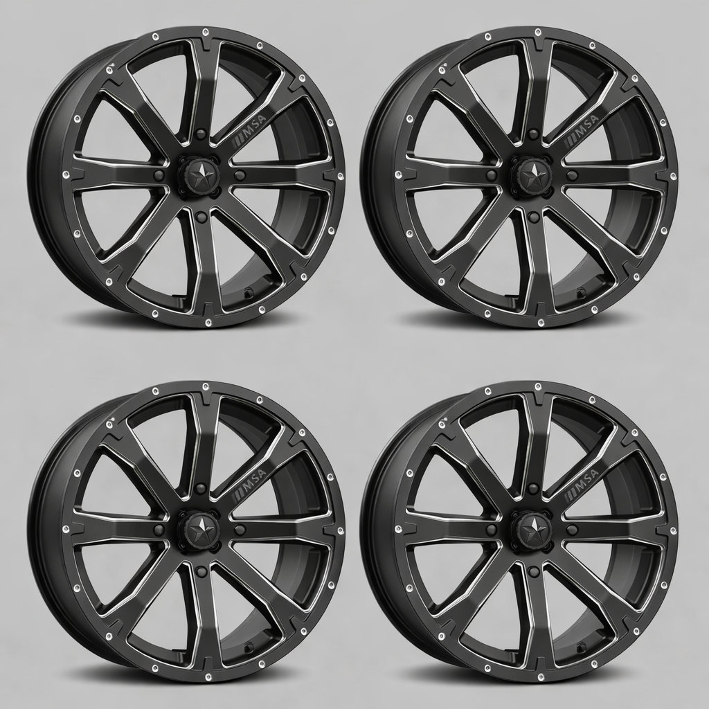 MSA M42 Bounty UTV Wheels 15" Polaris RZR 1000 XP / Ranger XP 900/1000