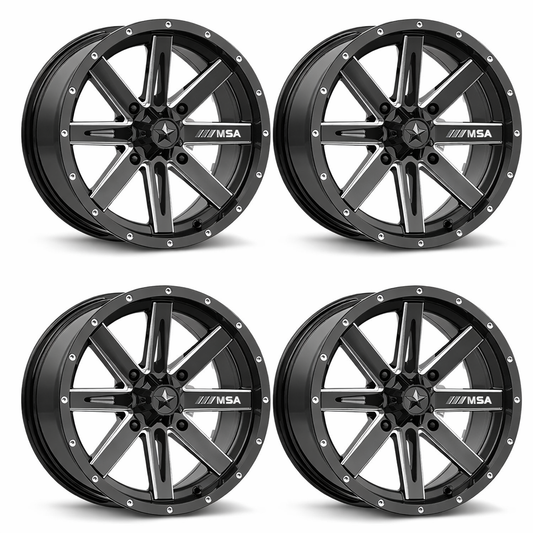 MSA M41 Boxer UTV Wheels 14"   Polaris RZR 1000 XP / Ranger XP 900/1000