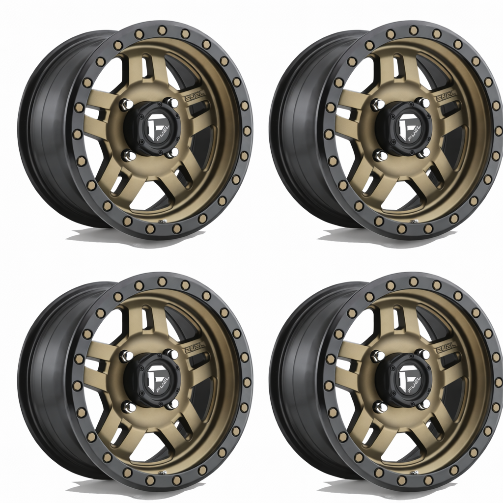 Fuel Anza Wheels Bronze 14" Polaris RZR 1000 XP / Ranger XP 900/1000