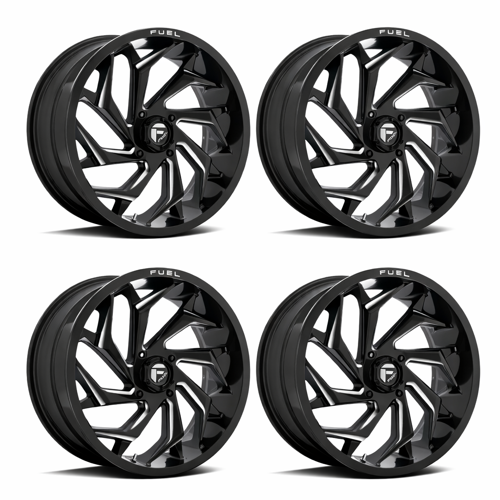 Fuel Reaction 18" Wheels  Can-Am Commander Maverick Renegade Outlander Defender