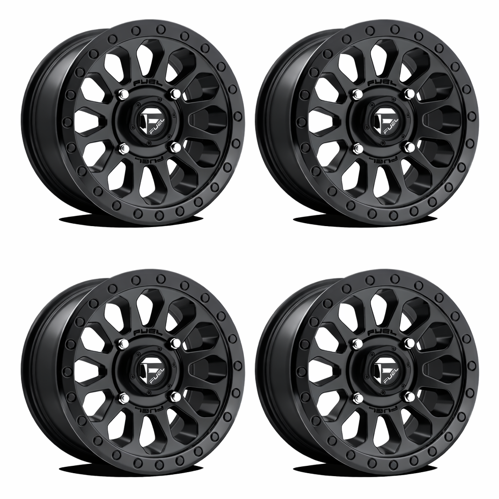 Fuel Vector Beadlock  Wheels  15" Can-Am Commander Maverick Renegade Outlander Defender