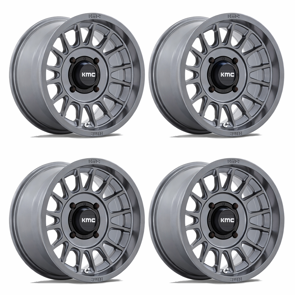 KMC Impact 15" Wheels  Can-Am Commander Maverick Renegade Outlander Defender