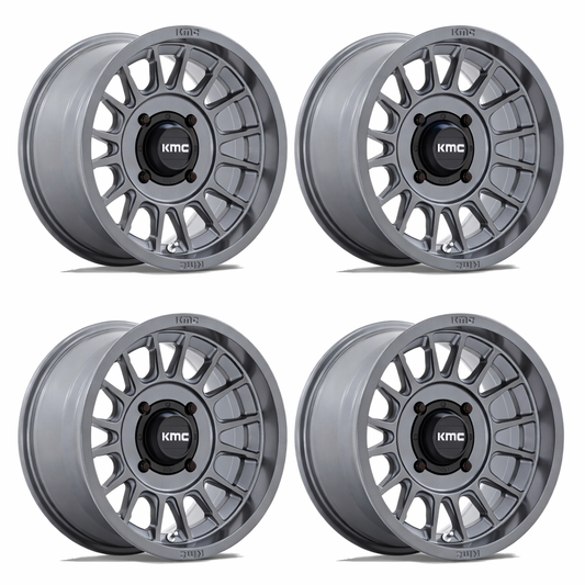 KMC Impact 15" Wheels  Can-Am Commander Maverick Renegade Outlander Defender