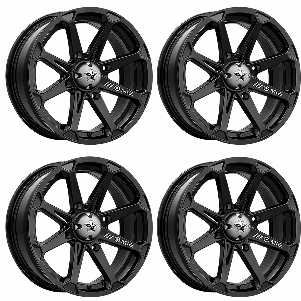 MSA M12 Diesel  Wheels 20" Can-Am Commander Maverick Renegade Outlander Defender