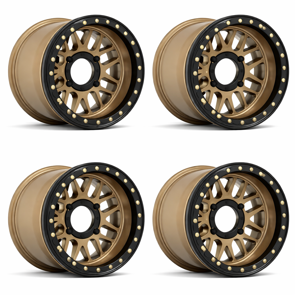KMC Grenade Beadlock  Wheels (+38mm) 15"   Polaris RZR 1000 XP / Ranger XP 900/1000