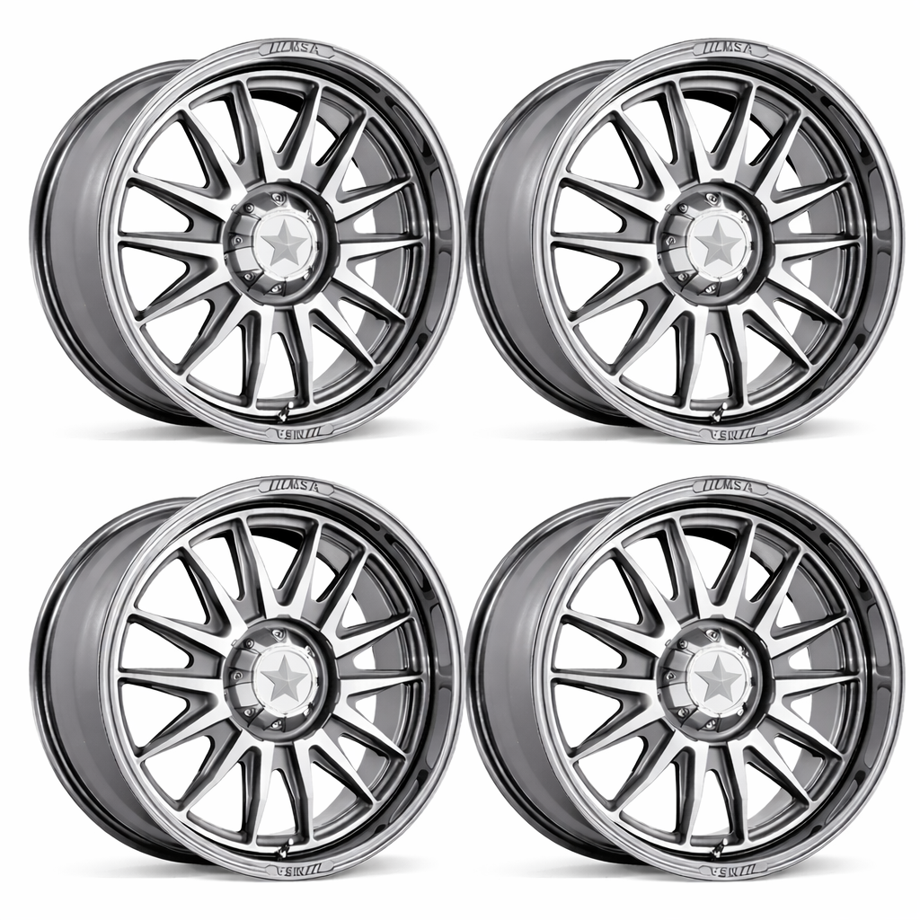 MSA M55 Commander 18" Wheels  Can-Am Commander Maverick Renegade Outlander Defender