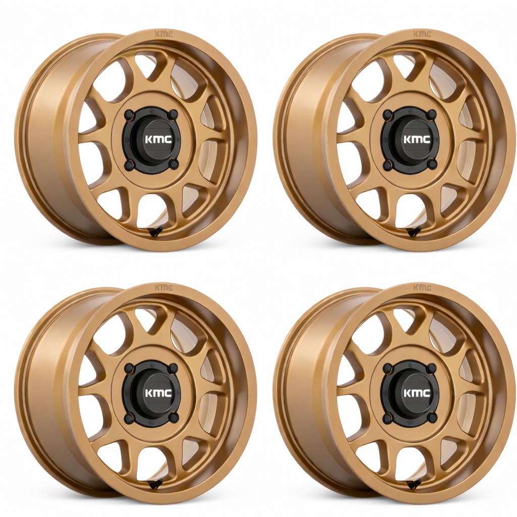 KMC Toro S 15" Wheels  Can-Am Commander Maverick Renegade Outlander Defender