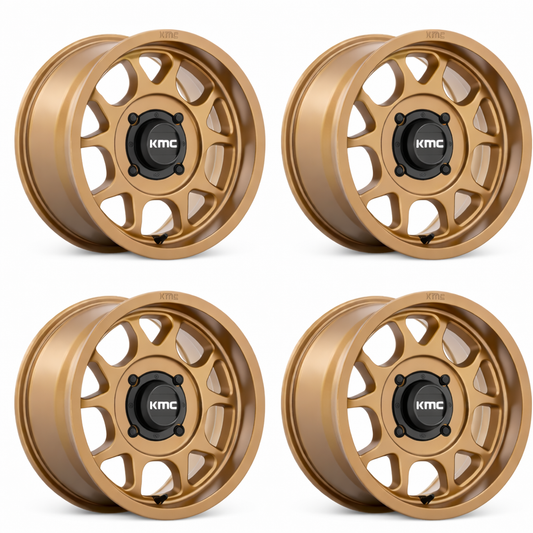 KMC Toro S 15" Wheels  Can-Am Commander Maverick Renegade Outlander Defender