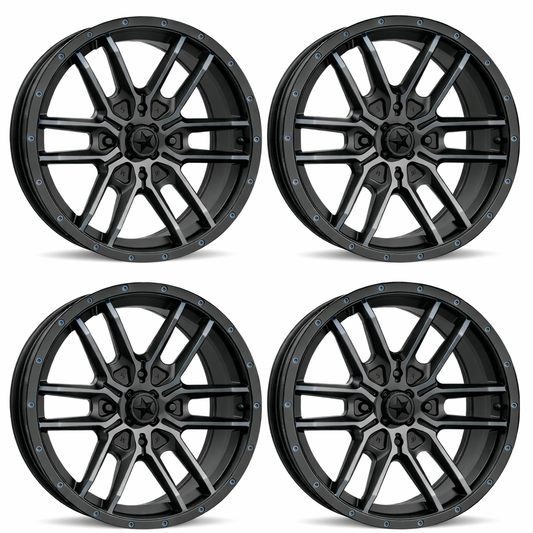 MSA M43 Fang UTV Wheels   20" Polaris RZR 1000 XP / Ranger XP 900/1000
