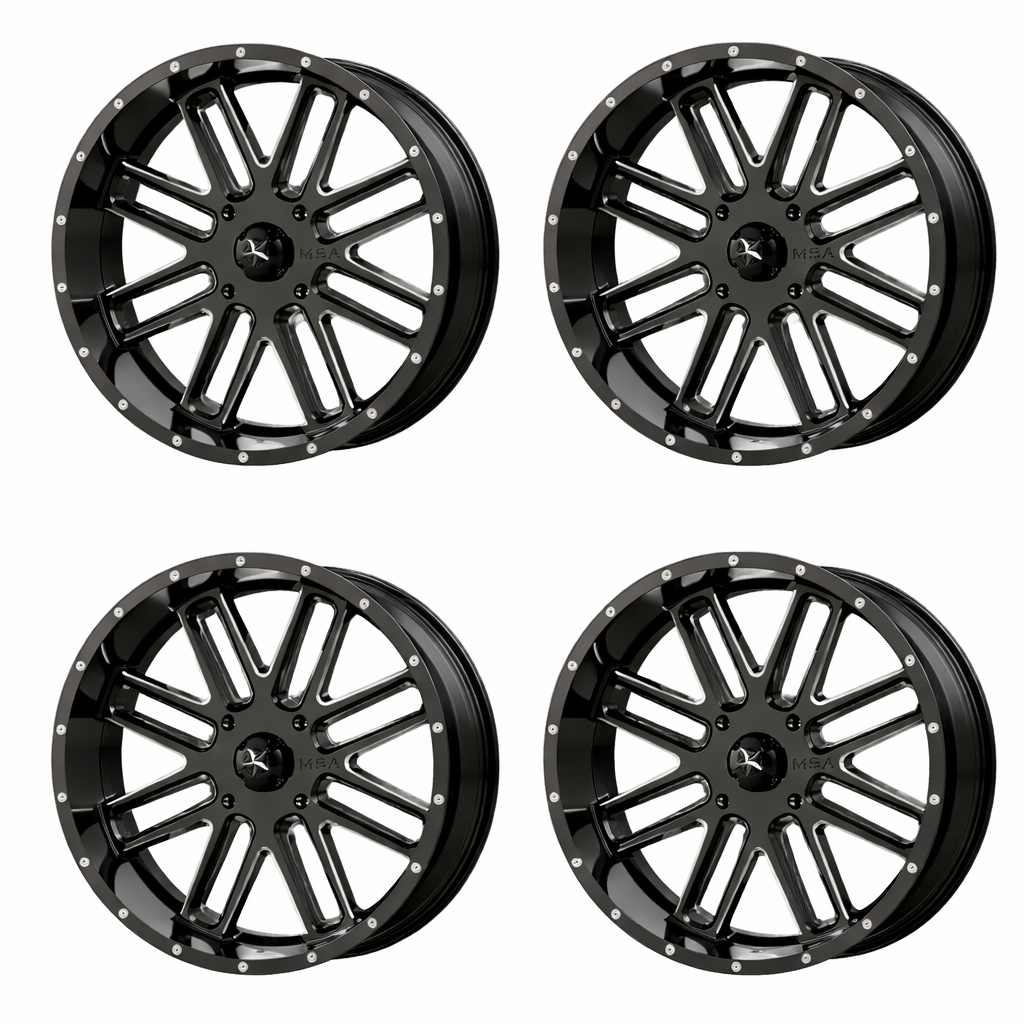 MSA M35 Bandit UTV Wheels 20"  Polaris RZR 1000 XP / Ranger XP 900/1000