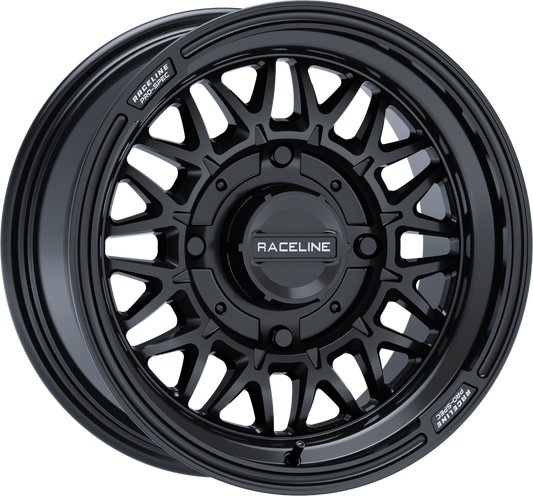RACELINE OMEGA 15X7 4/156 5+2 (+10MM) Gloss Black