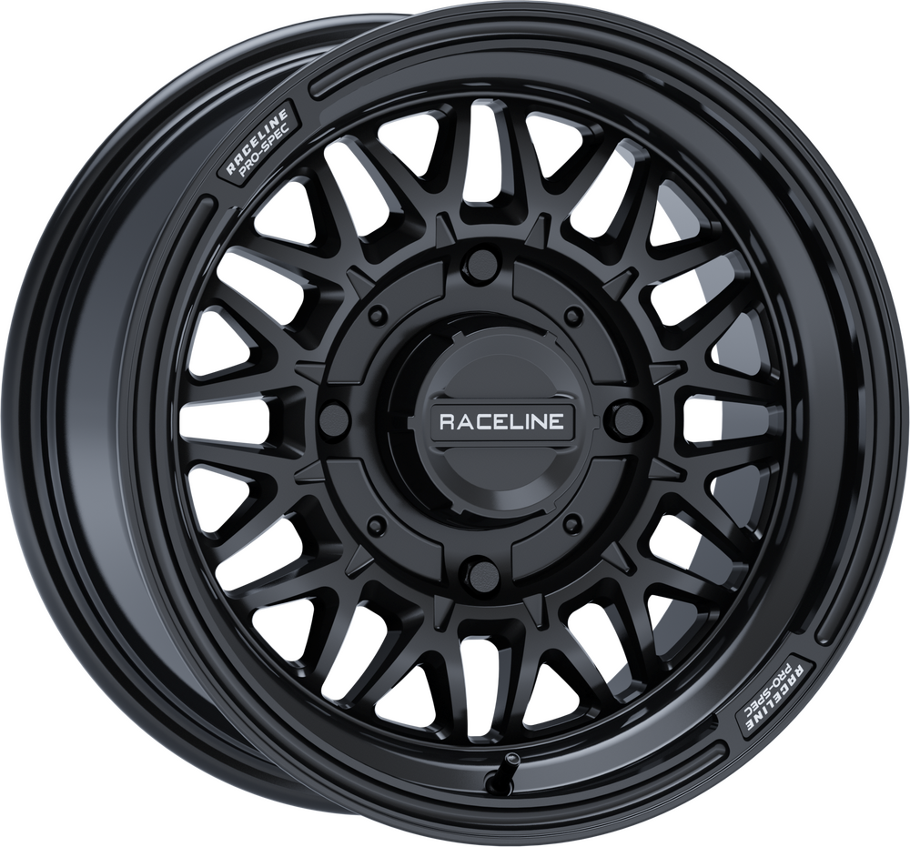 RACELINE OMEGA 15X10 4/137 5+5 (0MM) Gloss Black