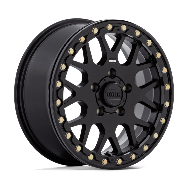 KMC GRENADE UTV BL 15X6 5X4.5 S-BLK 38MM