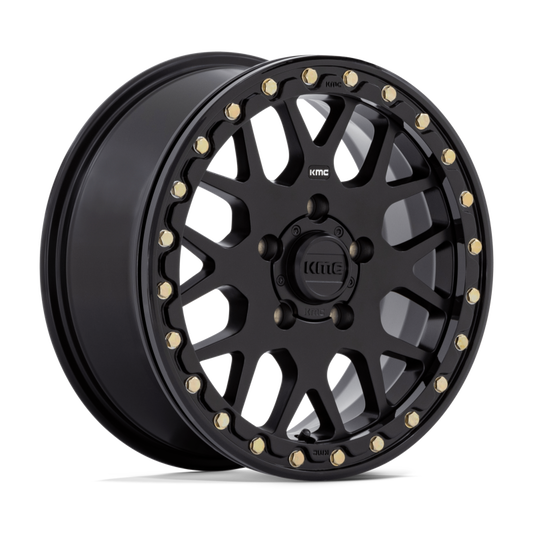 KMC GRENADE UTV BL 15X6 5X4.5 S-BLK 38MM