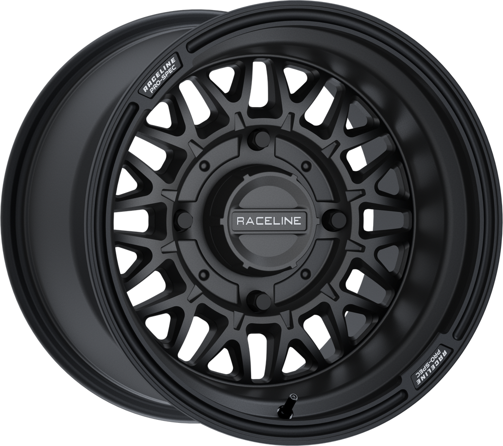 RACELINE OMEGA 15X7 4/137 5+2 (+10MM) Satin Black