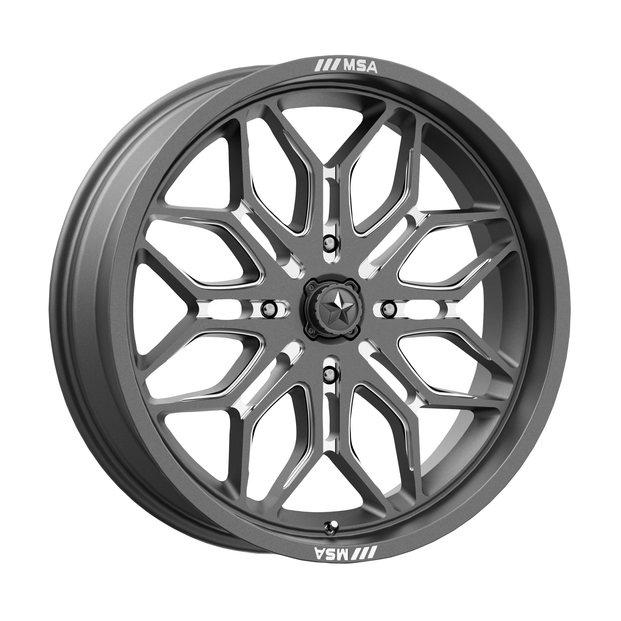 MSA M47 Sniper 20" Wheels Can-Am Commander Maverick Renegade Outlander Defender