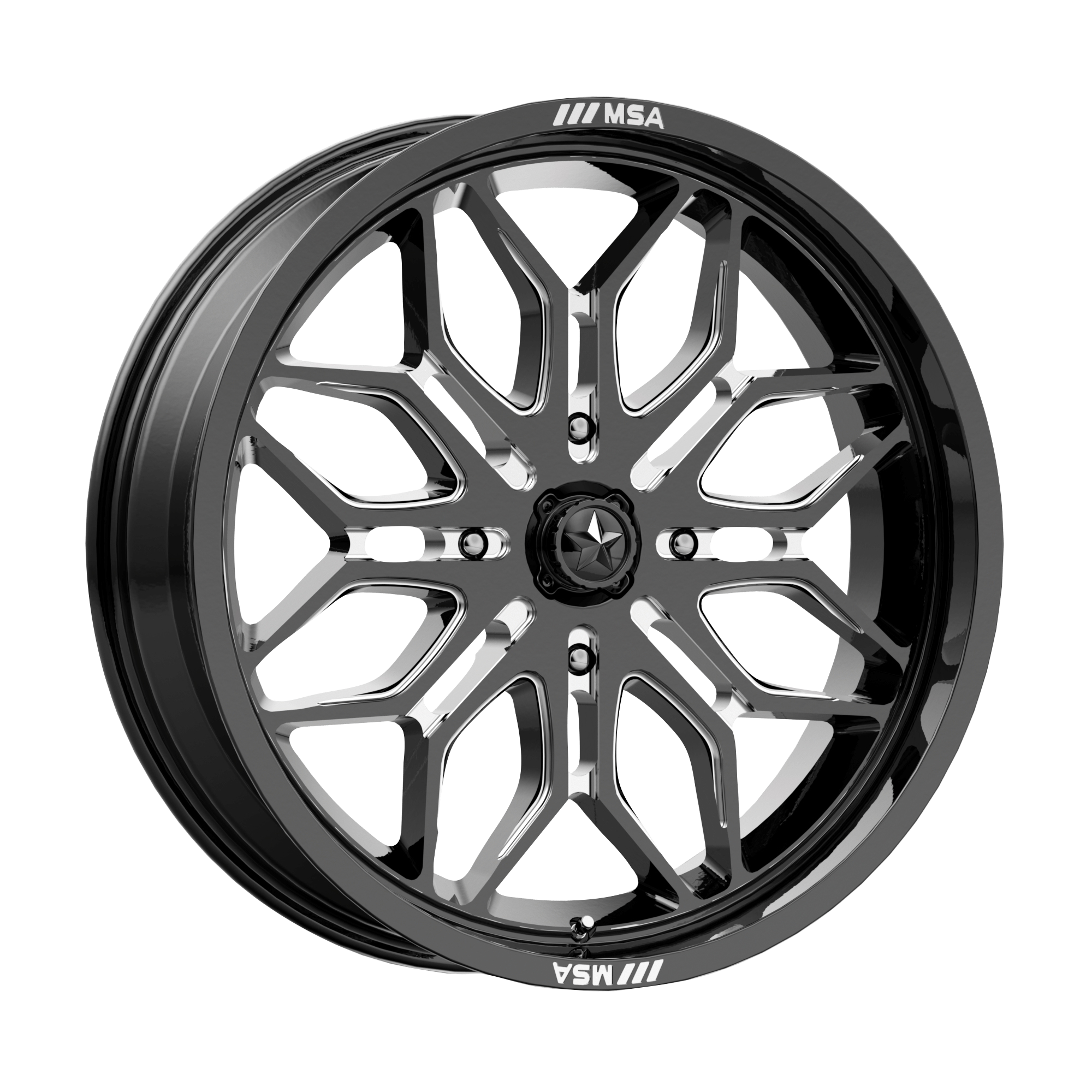 MSA M47 Sniper 20" Wheels Can-Am Commander Maverick Renegade Outlander Defender