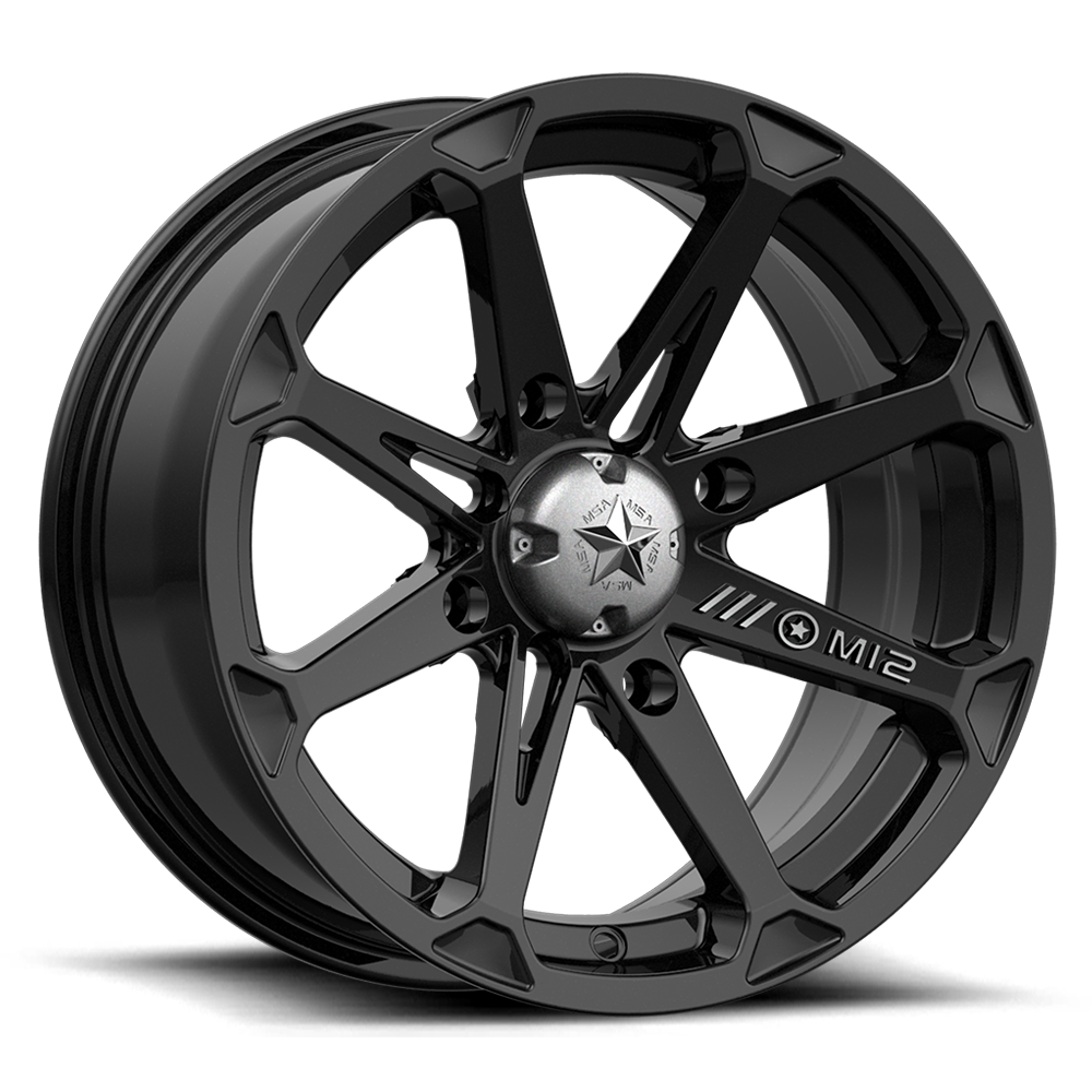 MSA M12 Diesel  Wheels 20" Can-Am Commander Maverick Renegade Outlander Defender